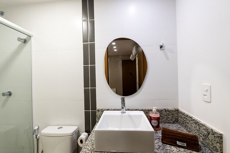 2 qtos Novíssimo na Quadra do Mar