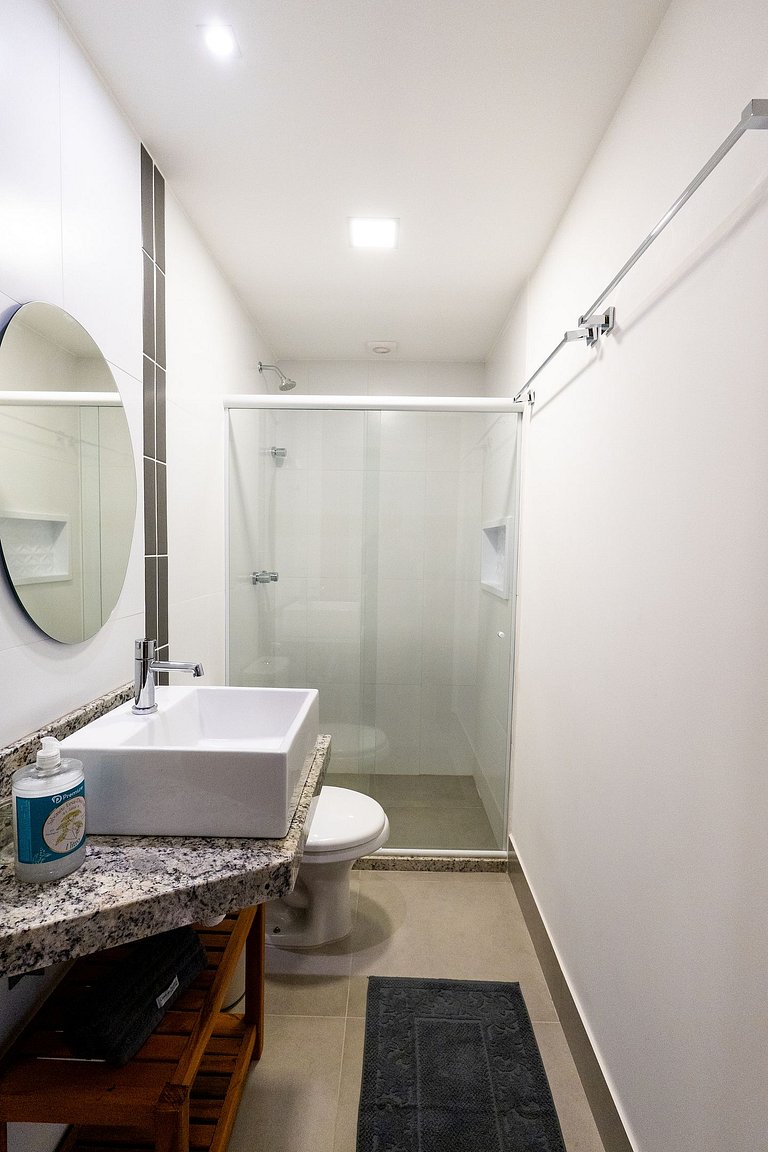 2 qtos Novíssimo na Quadra do Mar