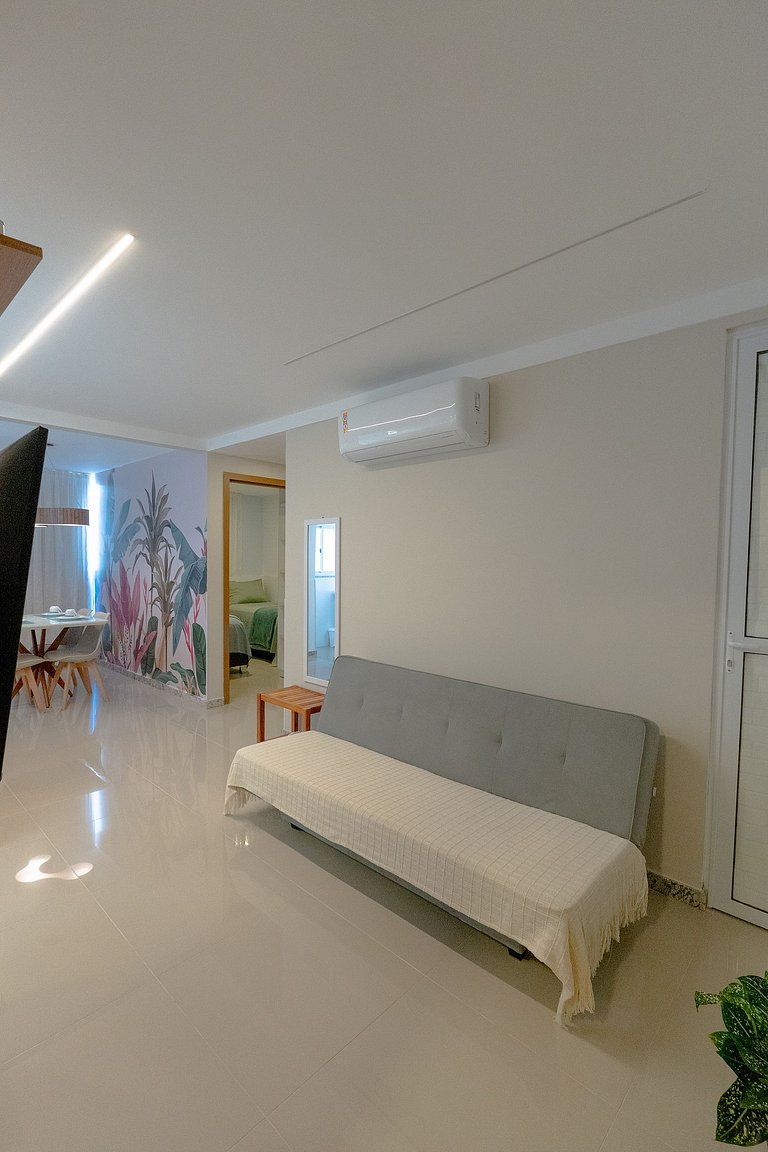 2 qtos Novíssimo na Quadra do Mar