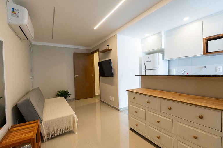 2 qtos Novíssimo na Quadra do Mar