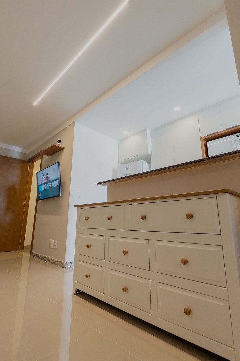 2 qtos Novíssimo na Quadra do Mar