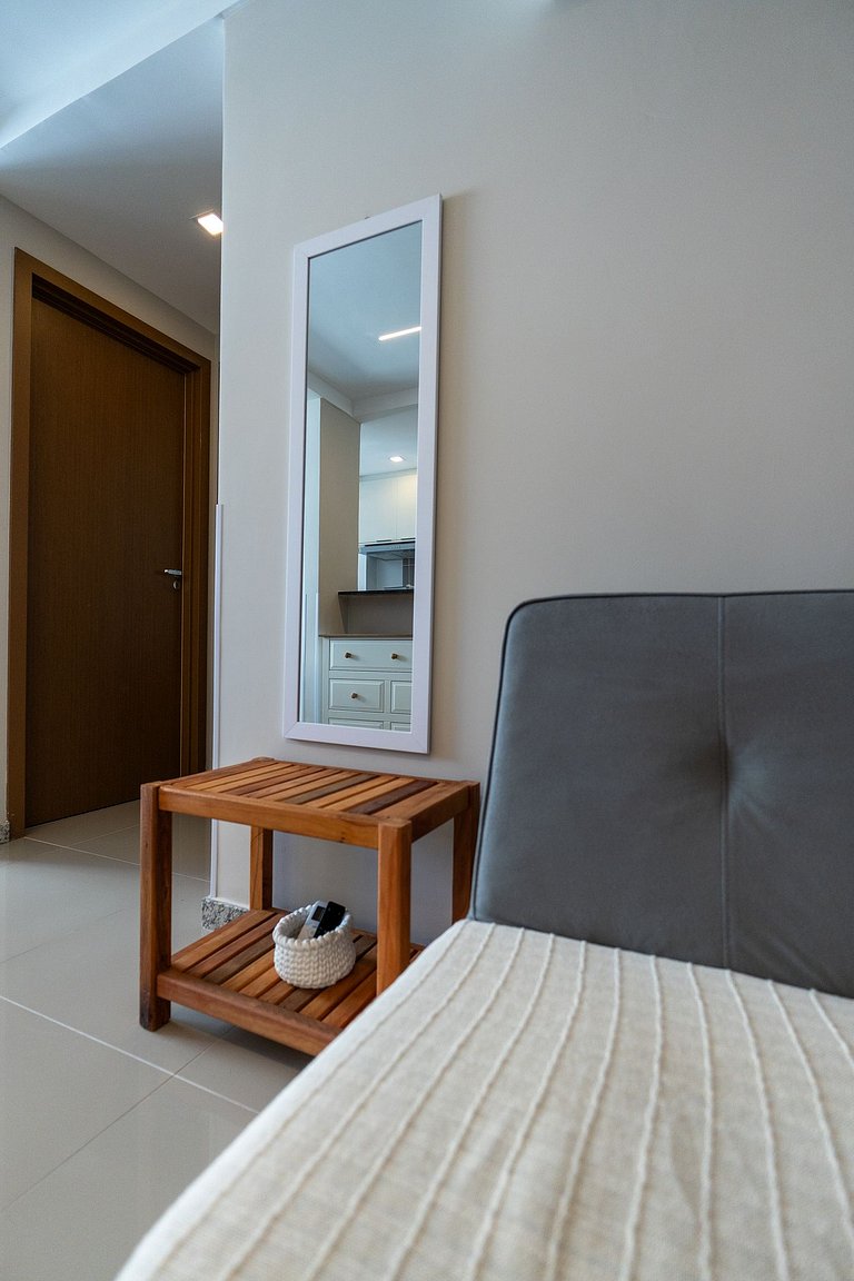 2 qtos Novíssimo na Quadra do Mar