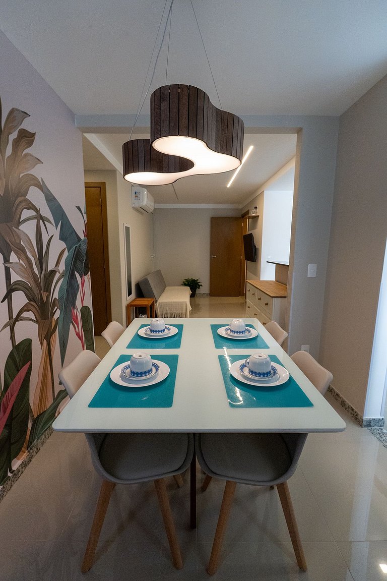 2 qtos Novíssimo na Quadra do Mar