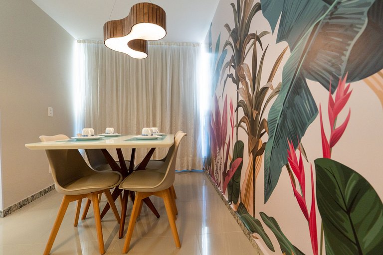 2 qtos Novíssimo na Quadra do Mar