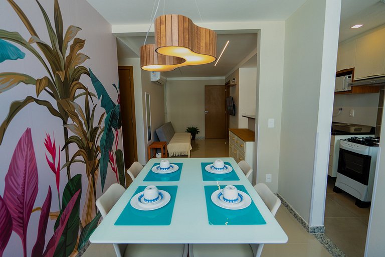 2 qtos Novíssimo na Quadra do Mar