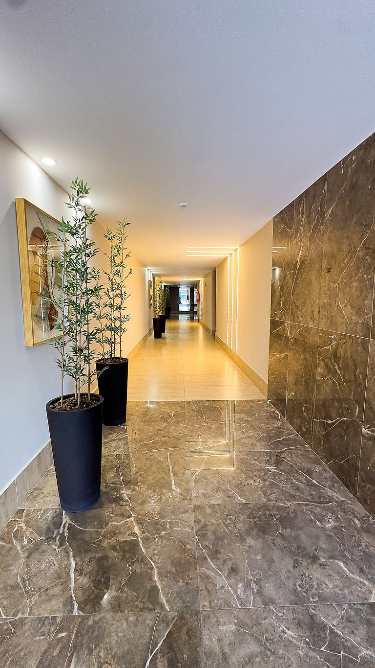 2 qtos Novíssimo na Quadra do Mar