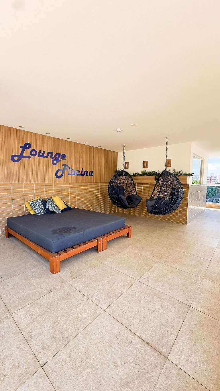 2 qtos Novíssimo na Quadra do Mar