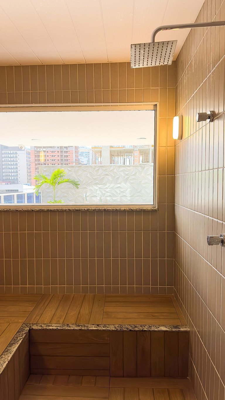 2 qtos Novíssimo na Quadra do Mar