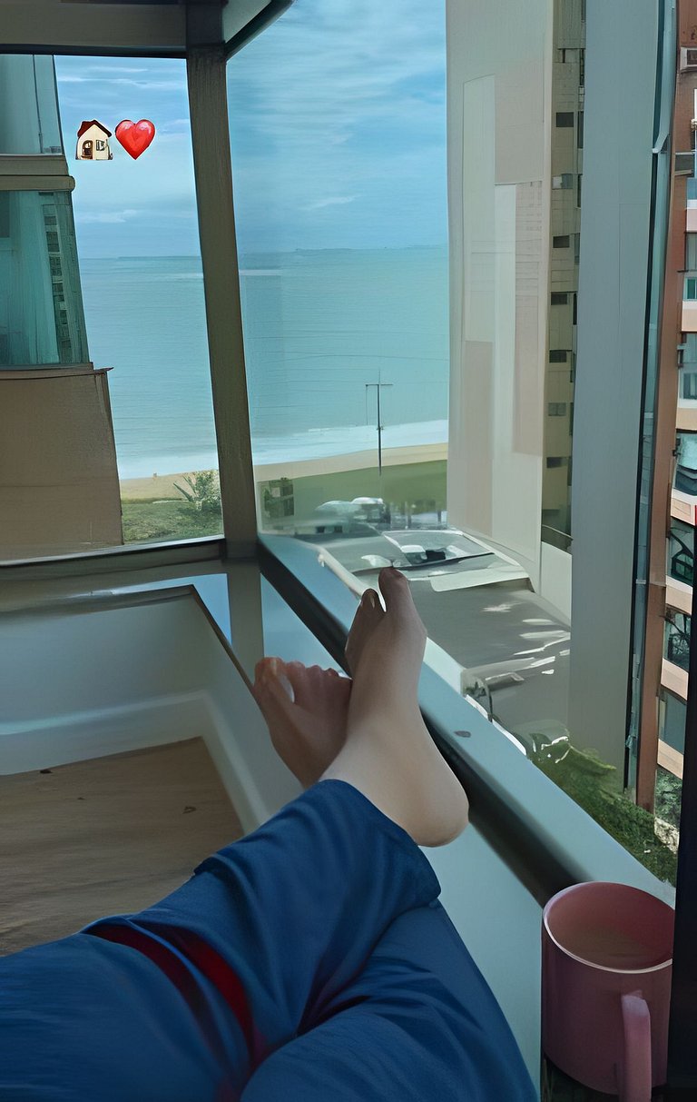 Loft na quadra do mar