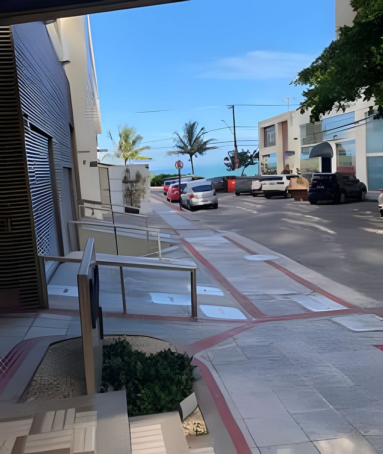 Loft na quadra do mar