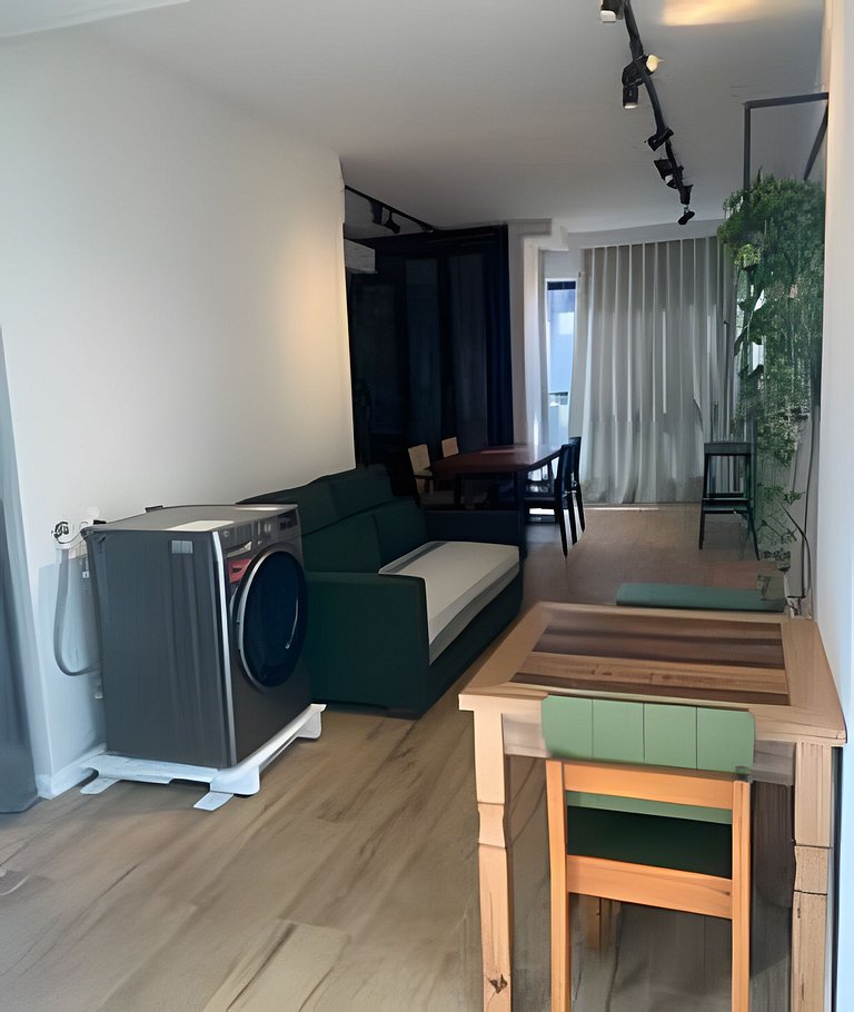 Loft na quadra do mar