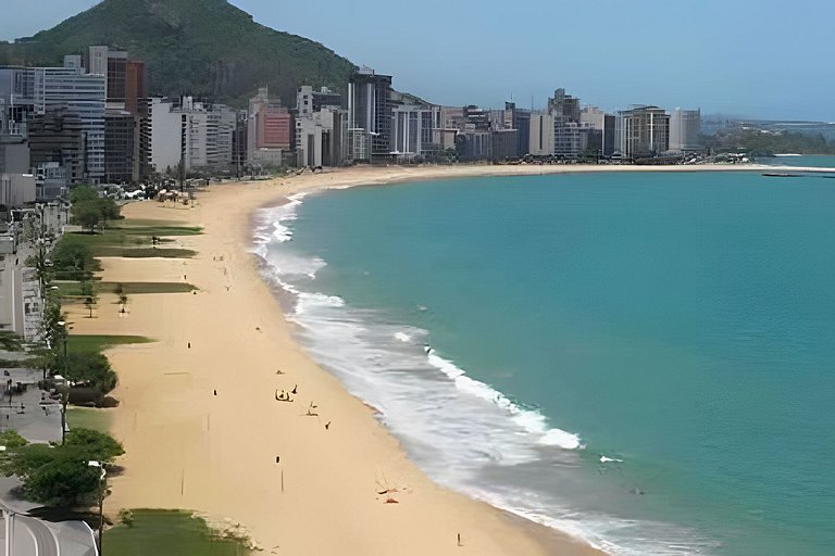 Loft na quadra do mar