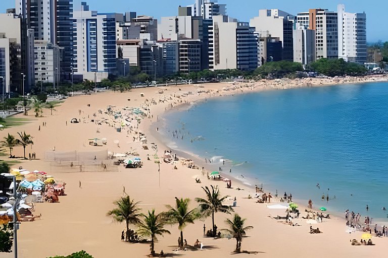 Loft na quadra do mar