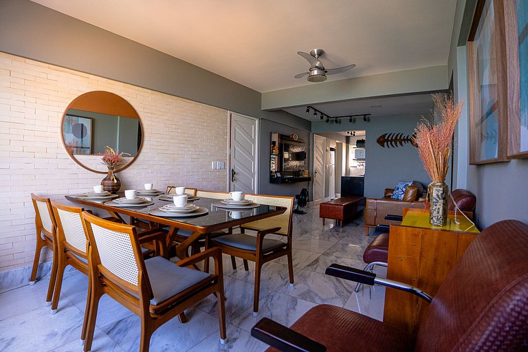 Frente Mar com Vista Espetacular