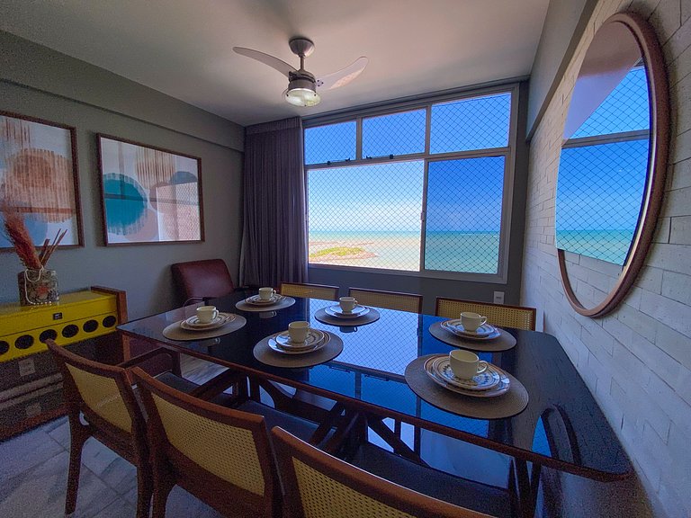 Frente Mar com Vista Espetacular