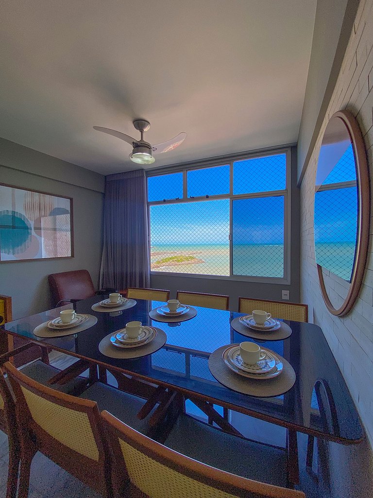 Frente Mar com Vista Espetacular