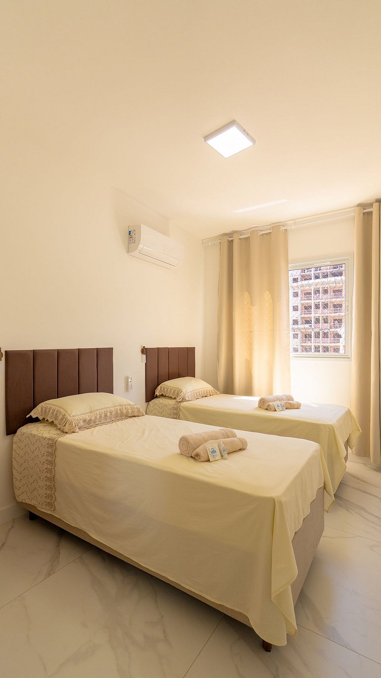 2Q Conforto e Aconchego a poucos metros da Praia