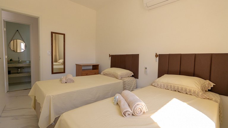 2Q Conforto e Aconchego a poucos metros da Praia