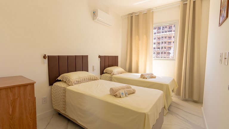 2Q Conforto e Aconchego a poucos metros da Praia