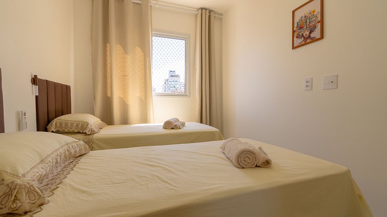 2Q Conforto e Aconchego a poucos metros da Praia