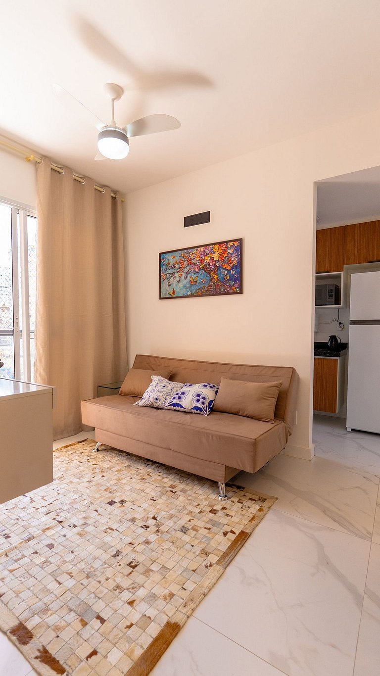 2Q Conforto e Aconchego a poucos metros da Praia