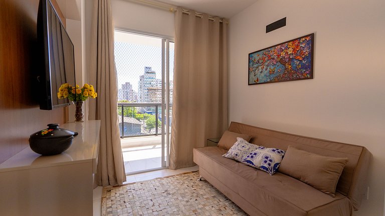 2Q Conforto e Aconchego a poucos metros da Praia