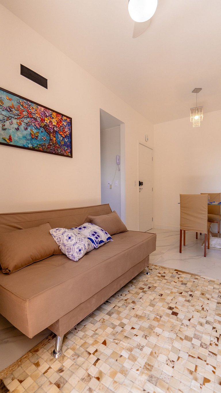 2Q Conforto e Aconchego a poucos metros da Praia