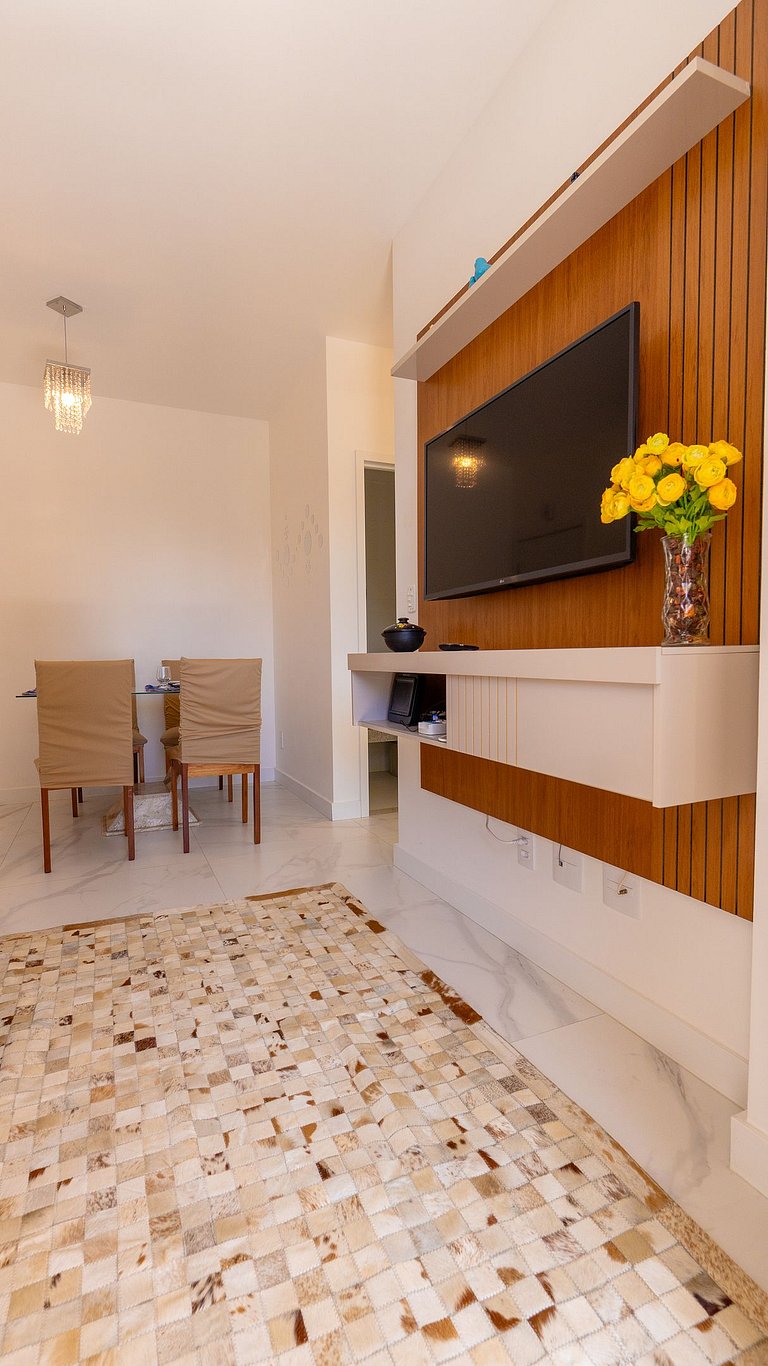 2Q Conforto e Aconchego a poucos metros da Praia