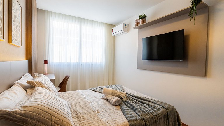 2Q Conforto e modernidade a poucos metros do mar