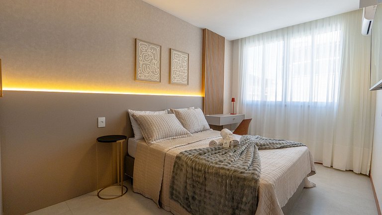 2Q Conforto e modernidade a poucos metros do mar