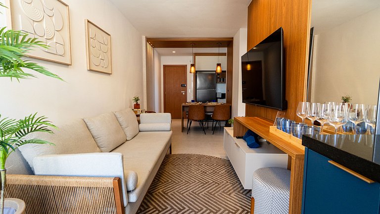 2Q Conforto e modernidade a poucos metros do mar