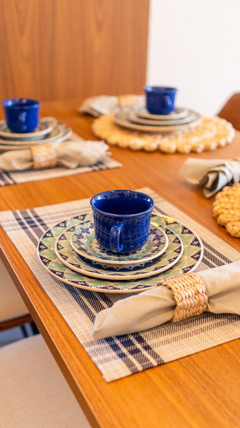 2Q Conforto e modernidade a poucos metros do mar