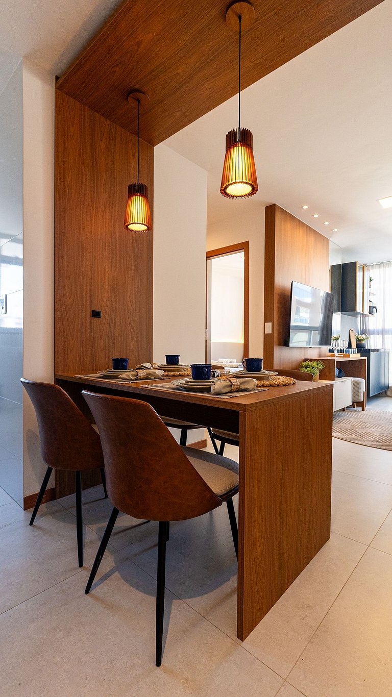 2Q Conforto e modernidade a poucos metros do mar