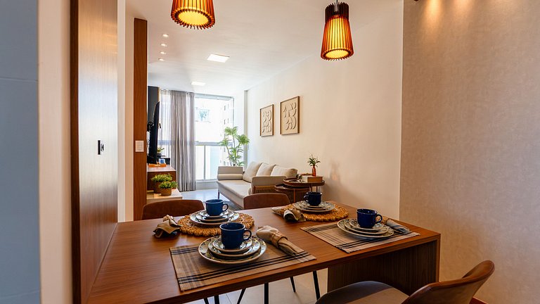 2Q Conforto e modernidade a poucos metros do mar