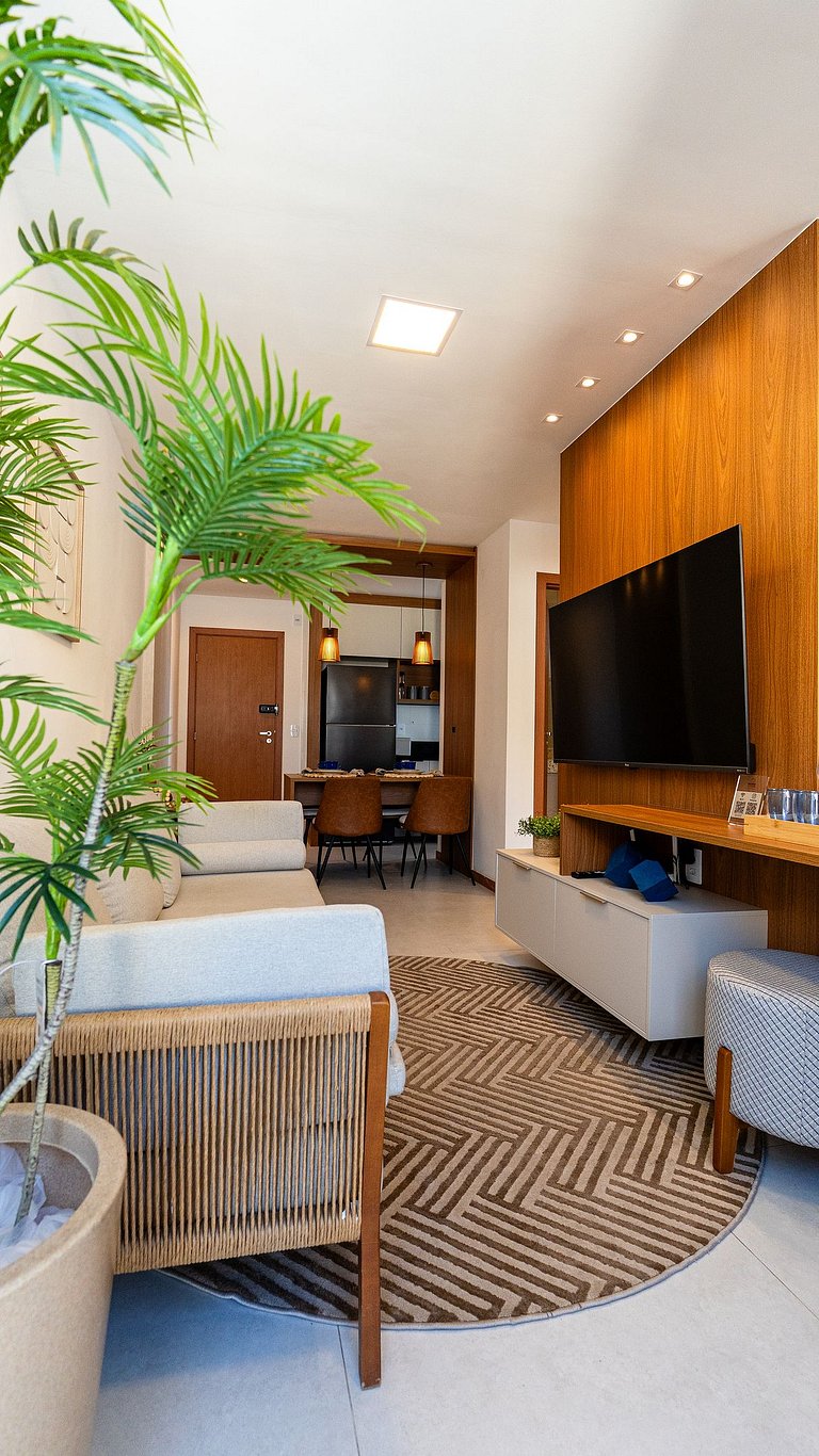 2Q Conforto e modernidade a poucos metros do mar