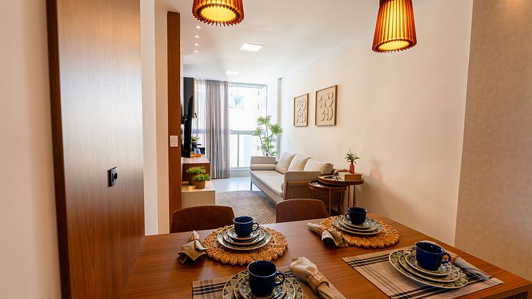 2Q Conforto e modernidade a poucos metros do mar