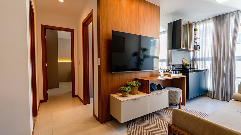 2Q Conforto e modernidade a poucos metros do mar