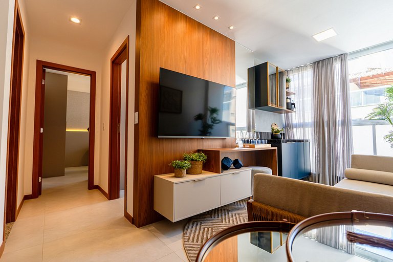 2Q Conforto e modernidade a poucos metros do mar