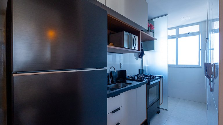 2Q Conforto e modernidade a poucos metros do mar