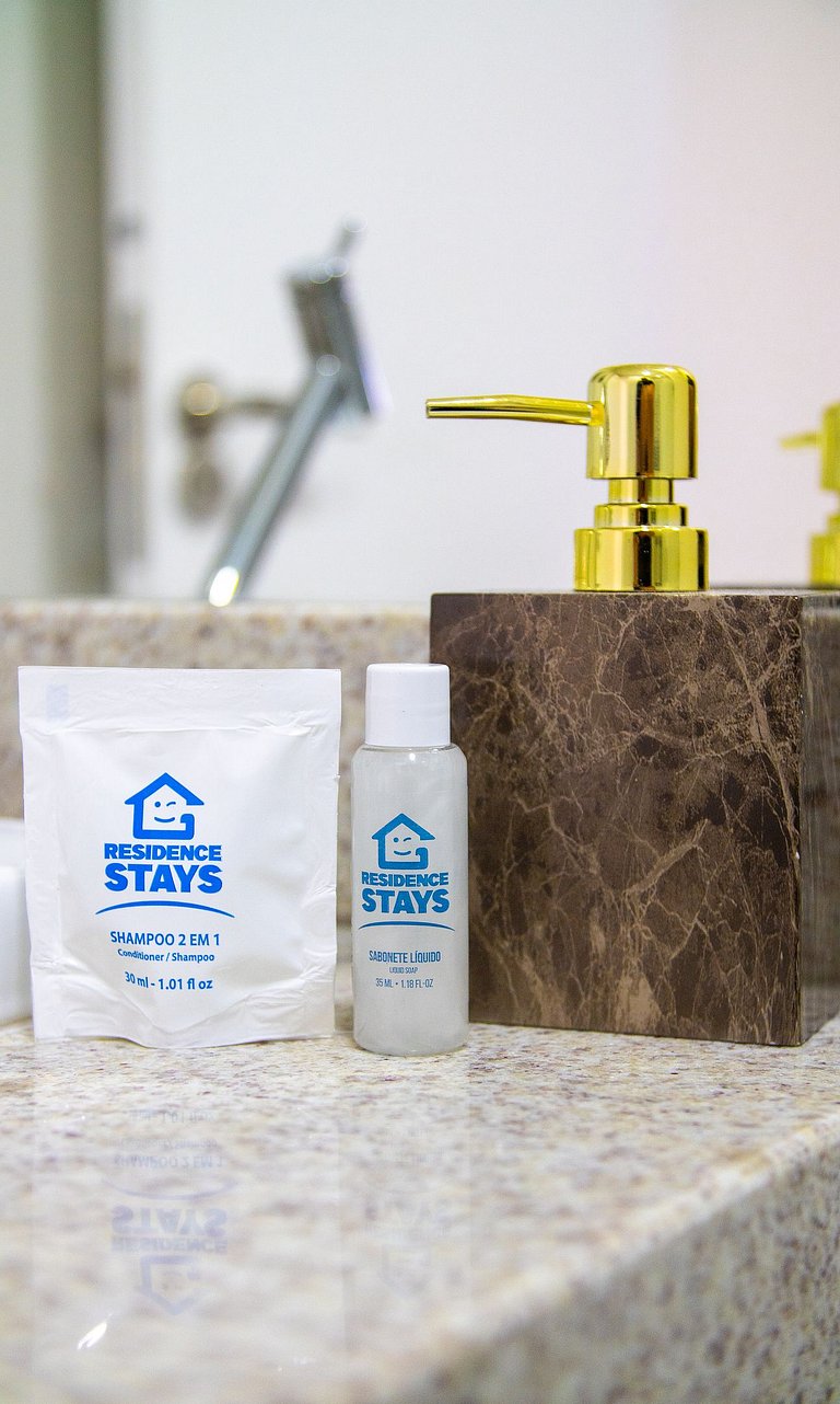 Apto Equipado|Ar Todos os Ambientes|Perto da Praia