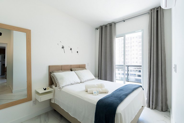 2Q Conforto e Aconchego a poucos metros da Praia