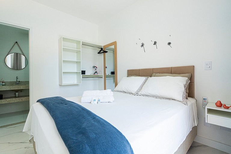 2Q Conforto e Aconchego a poucos metros da Praia