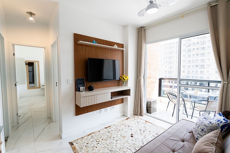 2Q Conforto e Aconchego a poucos metros da Praia