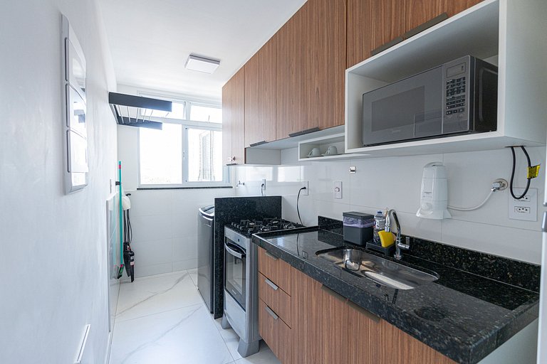 2Q Conforto e Aconchego a poucos metros da Praia