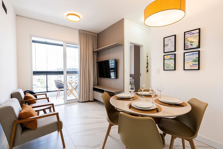 2 quartos a poucos metros da Praia