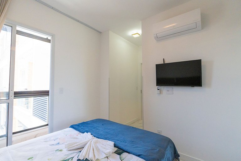 2 quartos a poucos metros da Praia