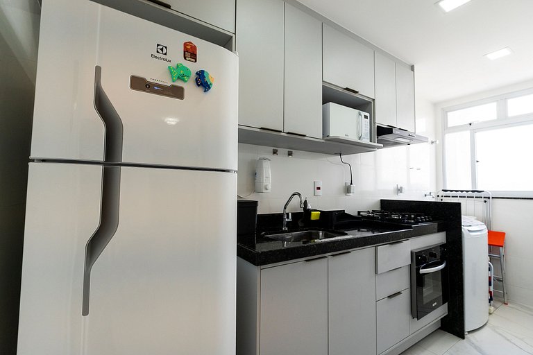 2 quartos a poucos metros da Praia