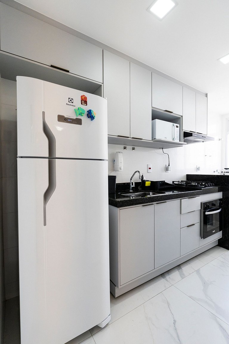 2 quartos a poucos metros da Praia