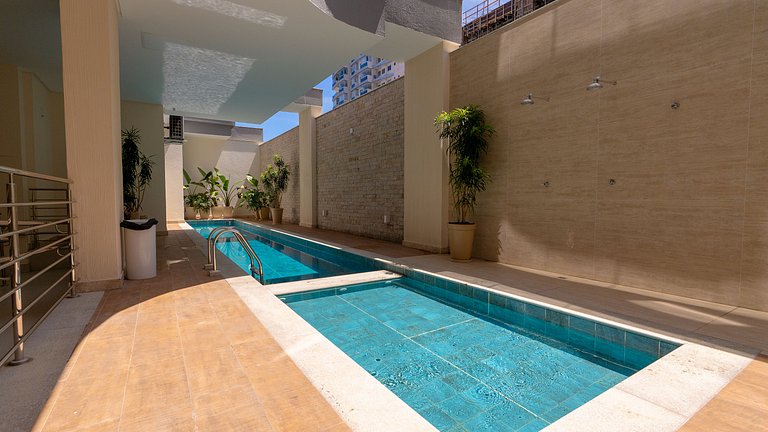 2Q Conforto e modernidade a poucos metros do mar