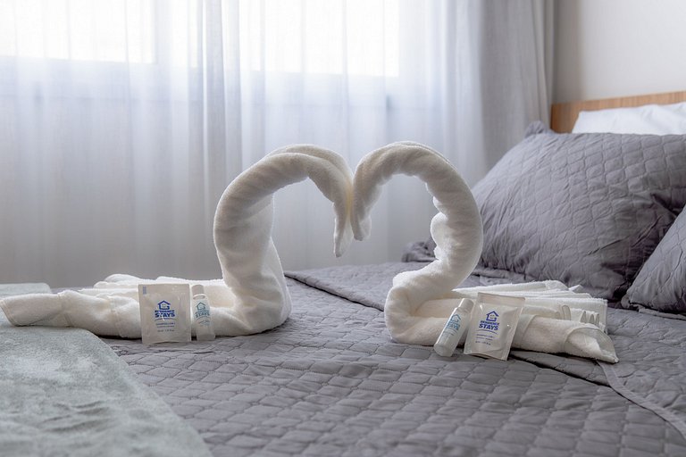 Apto 1 Qto Premium | Amplo, Planejado e com Suíte